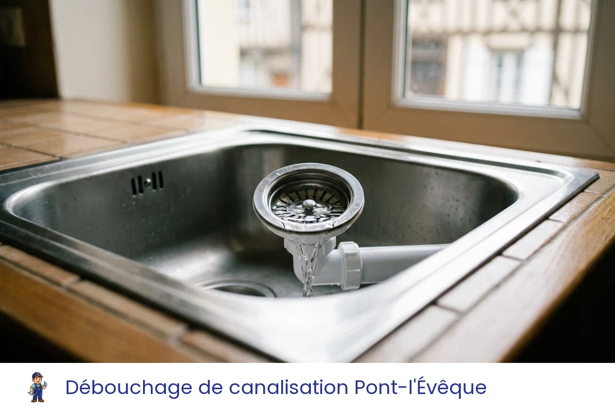 Débouchage de canalisation à Pont-l'Évêque