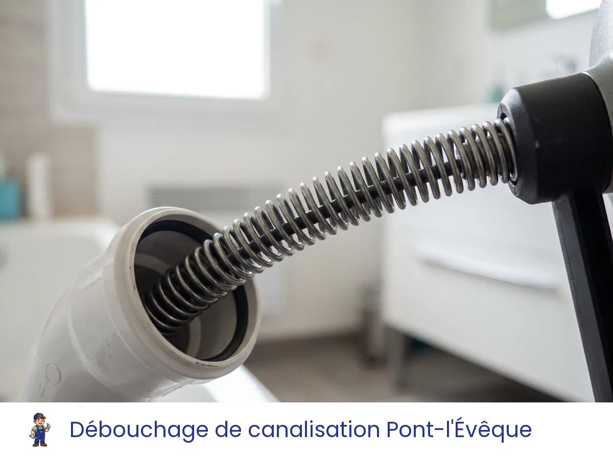 Débouchage de canalisation à Pont-l'Évêque