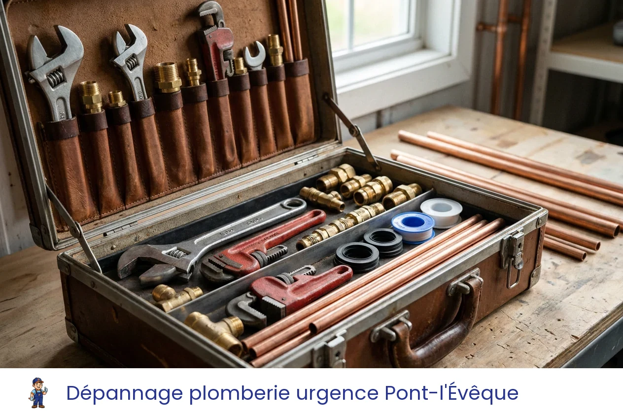 Dépannage plomberie urgence à Pont-l'Évêque