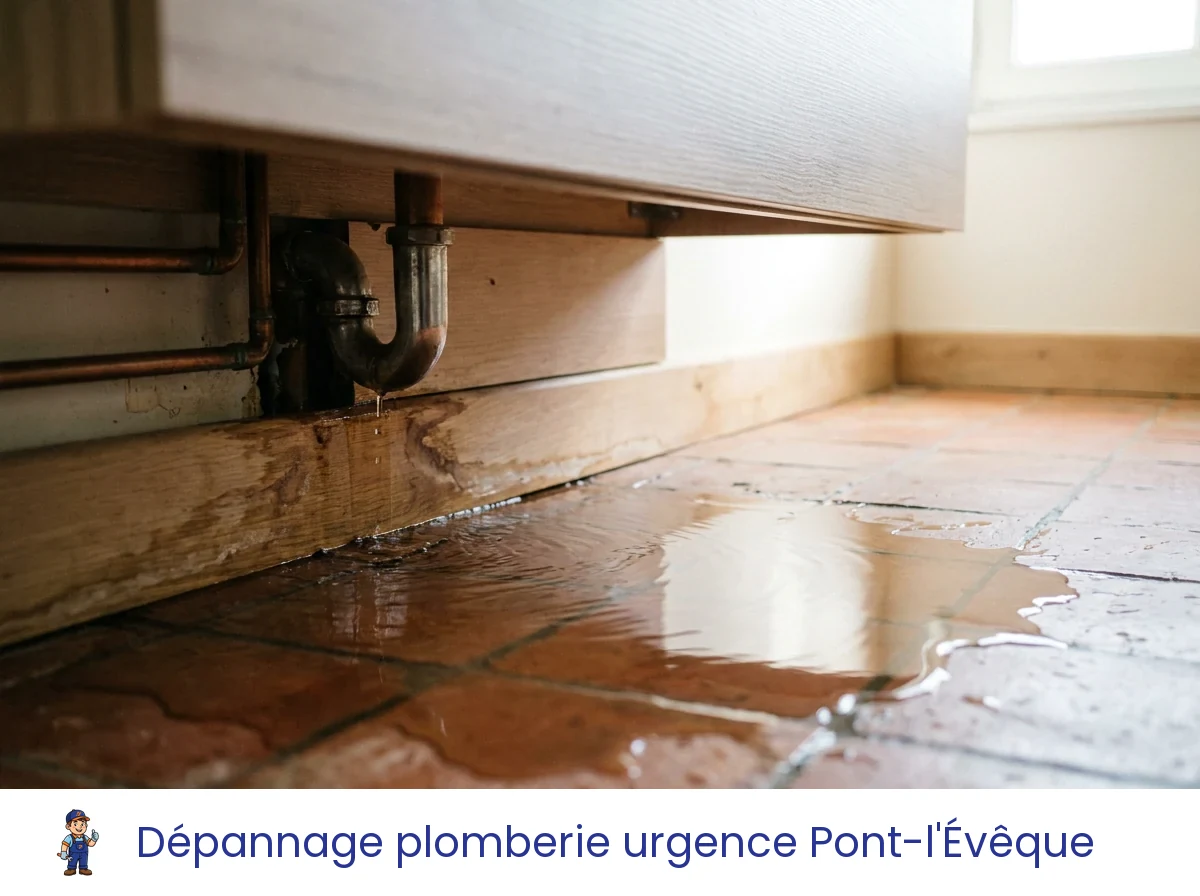 Dépannage plomberie urgence à Pont-l'Évêque