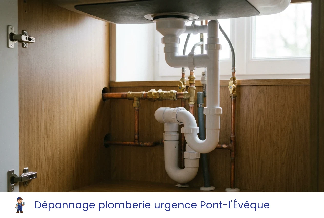 Dépannage plomberie urgence à Pont-l'Évêque