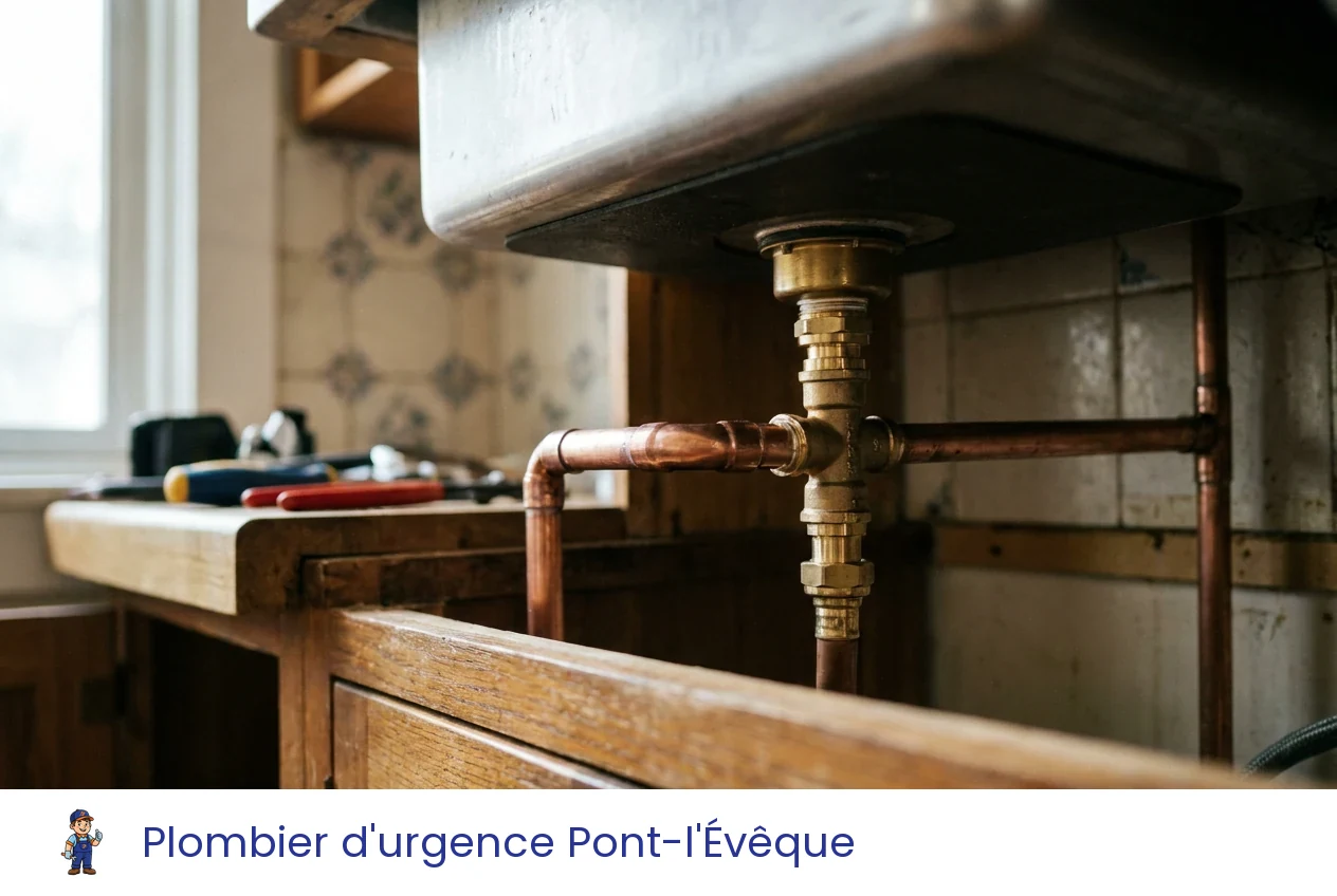 Plombier d'urgence à Pont-l'Évêque