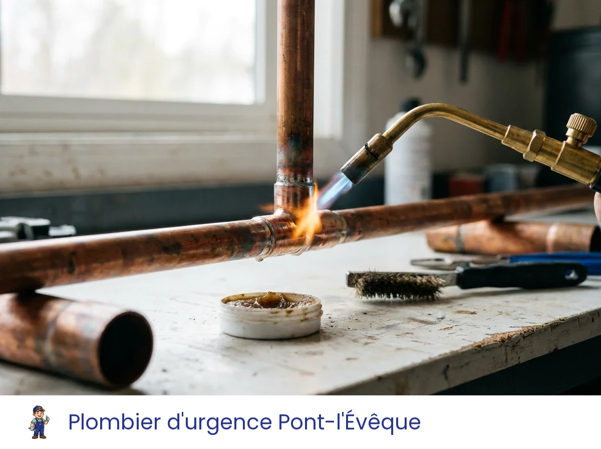 Plombier d'urgence à Pont-l'Évêque