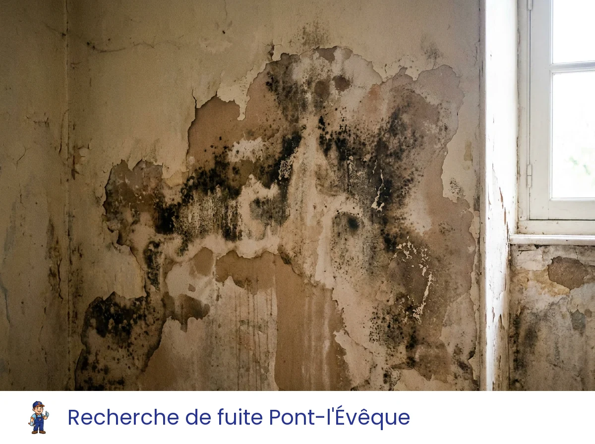 Recherche de fuite à Pont-l'Évêque