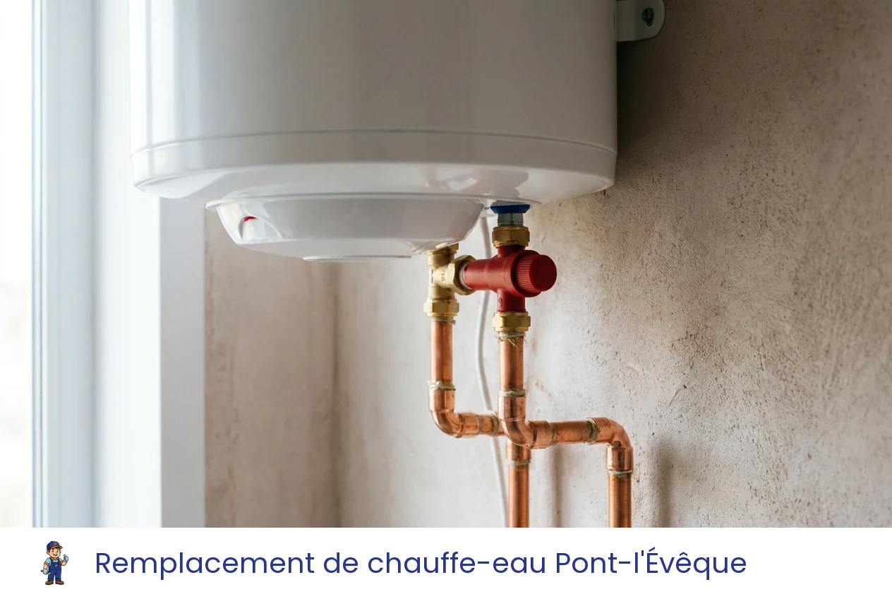 Remplacement de chauffe-eau à Pont-l'Évêque