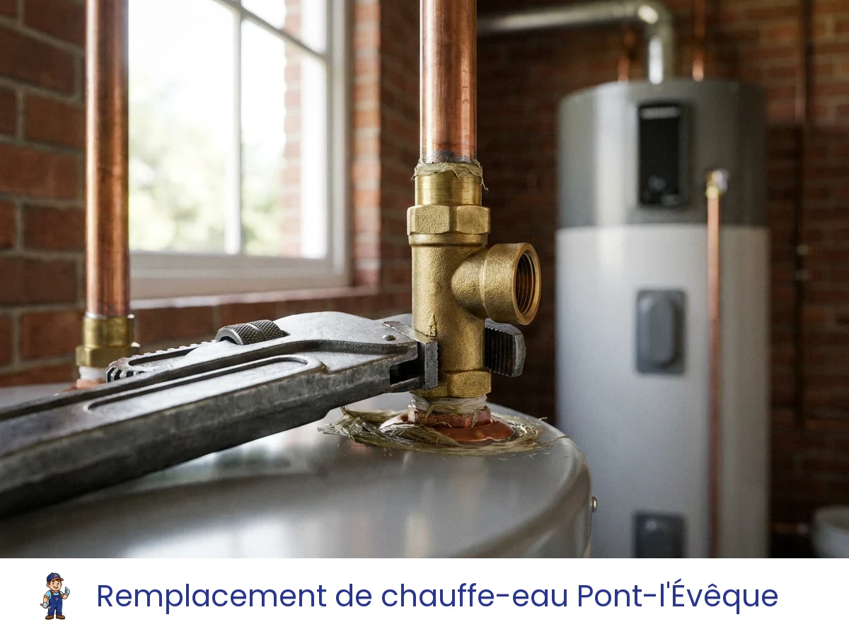 Remplacement de chauffe-eau à Pont-l'Évêque