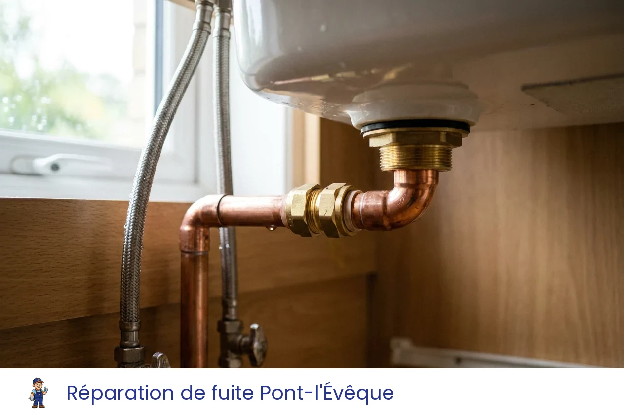 Réparation de fuite à Pont-l'Évêque