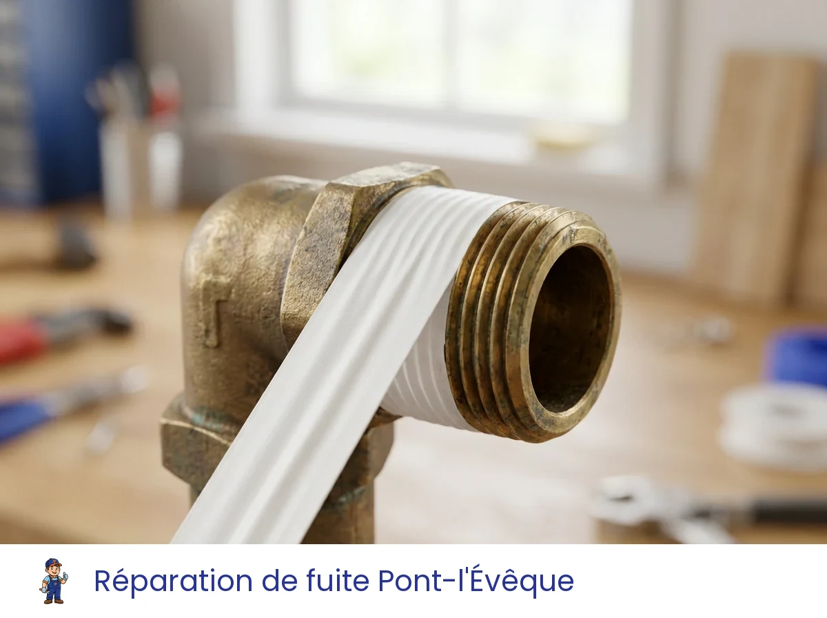 Réparation de fuite à Pont-l'Évêque
